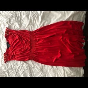 Red Kardashian Kollection dress